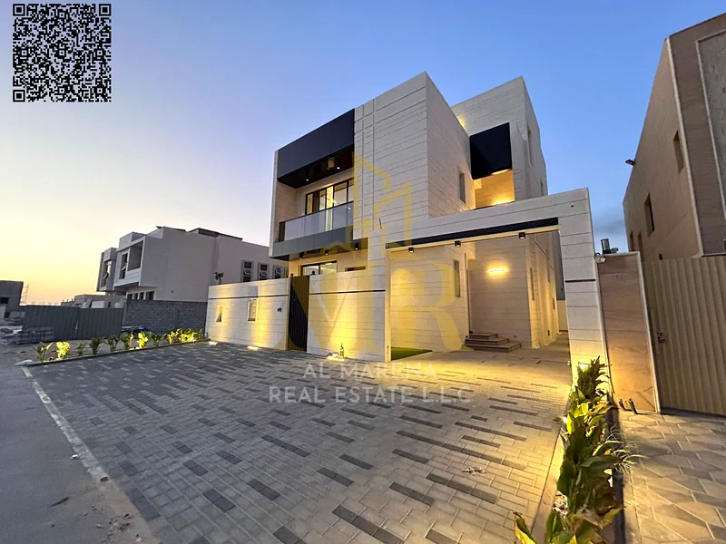 For Sale – Luxury Villa in Al Bahia Ajman | 6 Master Bedrooms | Majlis + Hall | Maid Room | Ground + 1st + Roof | AED 2M incl. Fees63883739519875111
