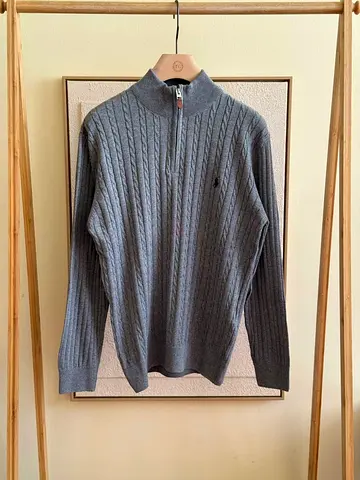 Polo Ralph Lauren half zip mens sweater