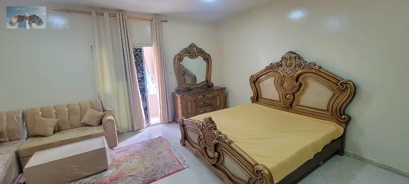 Furnished Studio for Rent in Ajman, King Faisal Street, with Balcony, Separate Kitchen, Clean and Tidy Furniture, 2800 AED Monthly Including Bills and63712151648386112