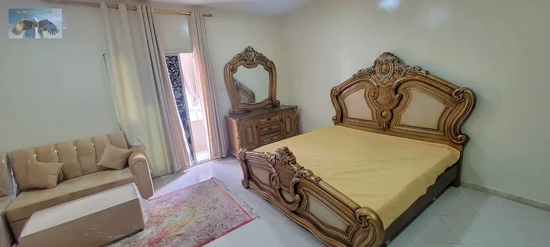 Furnished Studio for Rent in Ajman, King Faisal Street, with Balcony, Separate Kitchen, Clean and Tidy Furniture, 2800 AED Monthly Including Bills and63712151648386110