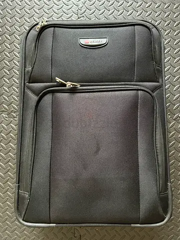 Delsey Paris Black Cabin Trolley Bag