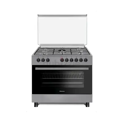 Hisense 90X60 Cm 5 Burner Cooking Range - 1 Year Warranty And Free Delivery