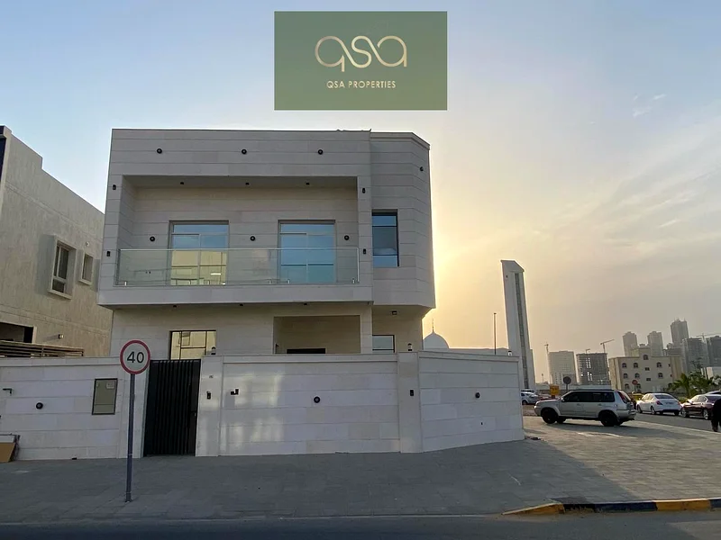 RIGHT SIDE FULL WHITE CORNER VILLA IS AVAILABLE FOR SALE IN AL HELIO 2 , AJMAN!63912363832065112