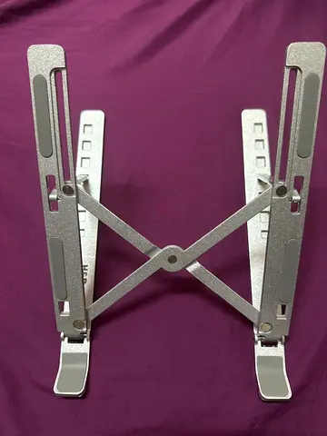 Negotiable-High Quality-Brand new Sleek Aluminium Laptop Stand-Travel Friendly - Foldable with case