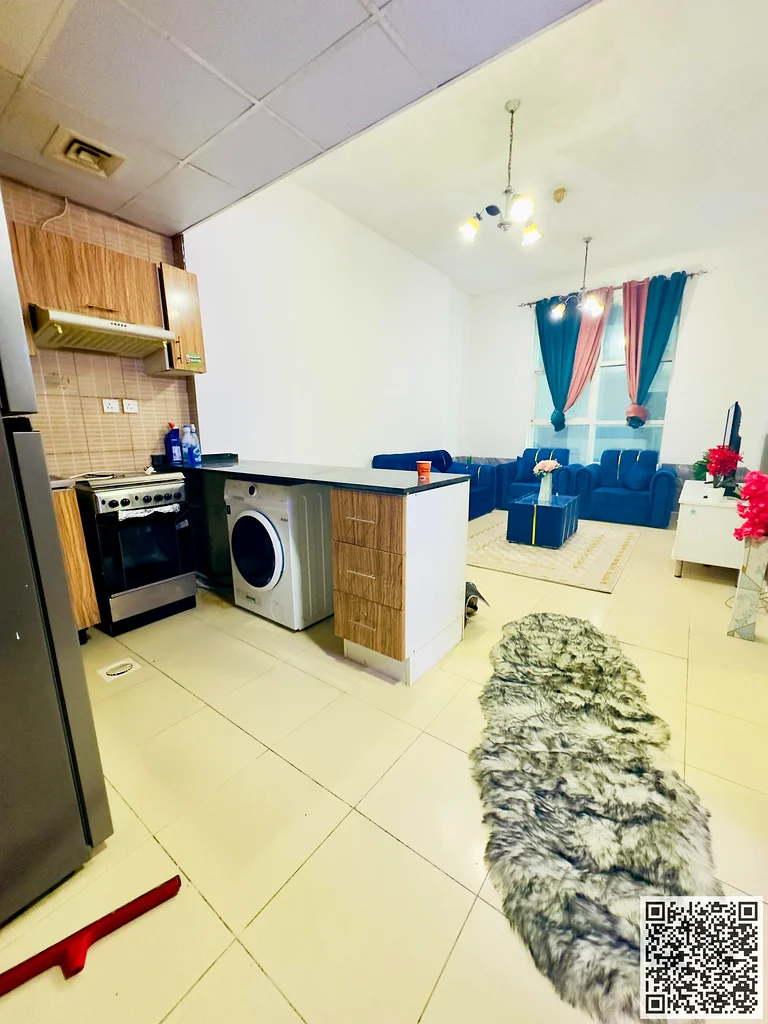 ✅ Furnished one-bedroom apartment in Ajman - Khalifa Street - City Towers, elegant and tidy furniture, including bills and internet63838333355907114