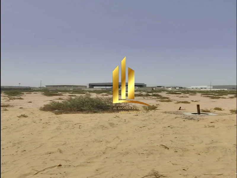For sale, industrial land in Sharjah, Emirates Industrial City, Block 7, freehold for Arabs and non-Arabs, 99 years63818610185986114