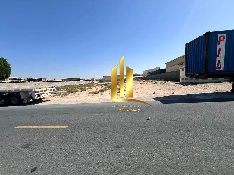 For sale, industrial land in Sharjah, Emirates Industrial City, Block 7, freehold for Arabs and non-Arabs, 99 years63818610185986112