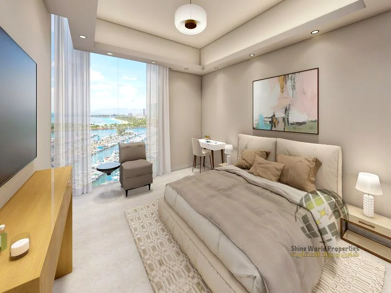 Luxury 3BHK apartment for sale in Ajman Creek Tower 2 - 2749 sq ft and priced at AED 2,433,069 with an easy payment plan63874795829123114