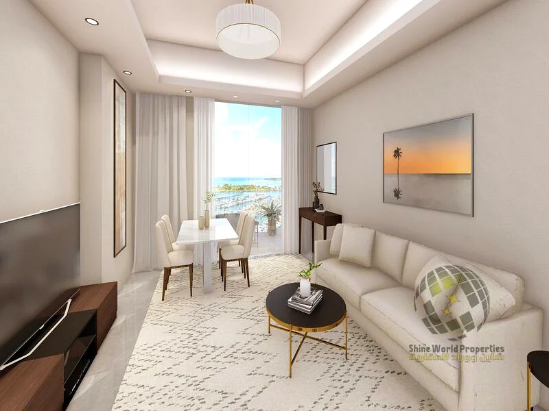 Luxury 3BHK apartment for sale in Ajman Creek Tower 2 - 2749 sq ft and priced at AED 2,433,069 with an easy payment plan63874795829123113