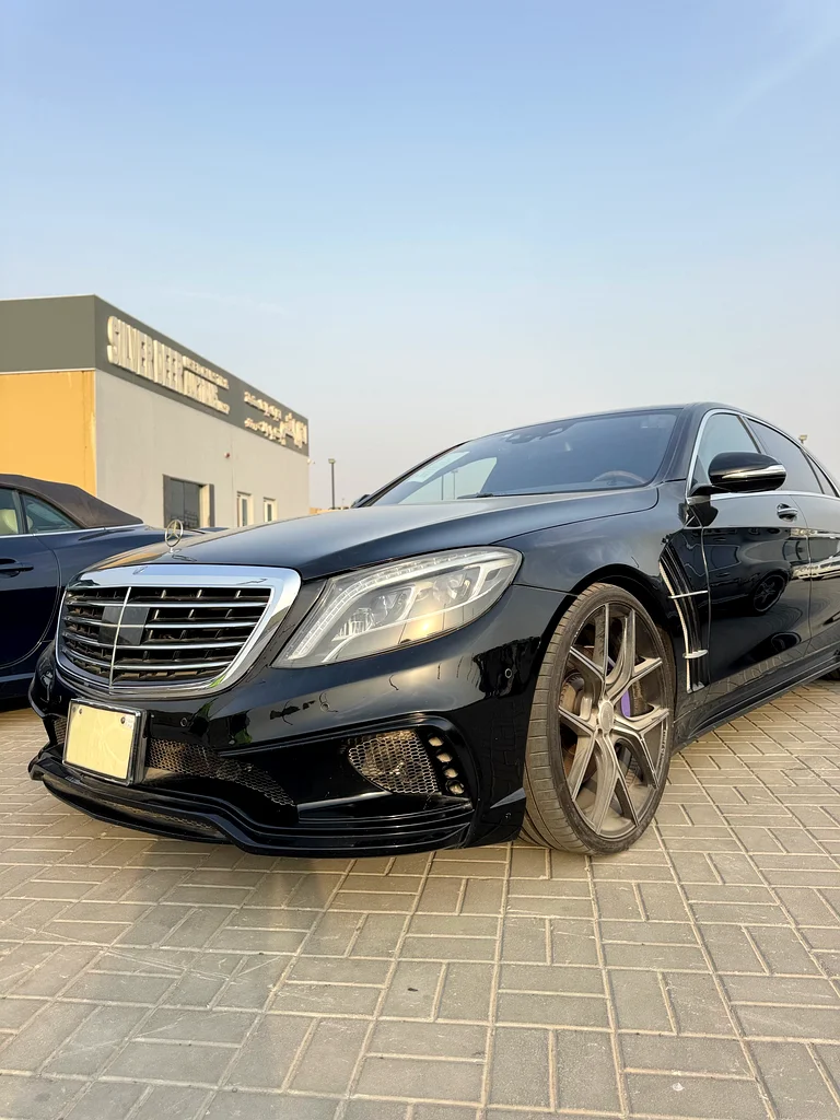 Original Black Bison Mersedes S-class by WALD63613134614658111