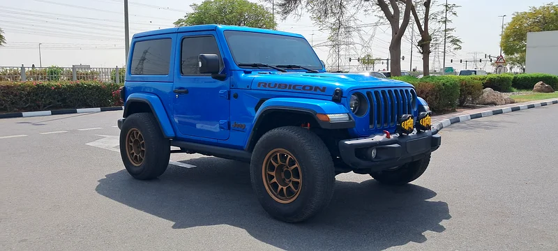 WRANGLER 2023 RUBICON V6 3.6L 8 GEAR GCC 5 YEARWARRANTY AL FUTTAIM TRADING + ORGINAL PAINT 100%63613736647298111