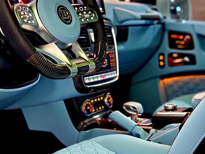 G63 2016 Upgraded New Baby Blue Brabus 80063613135575298111