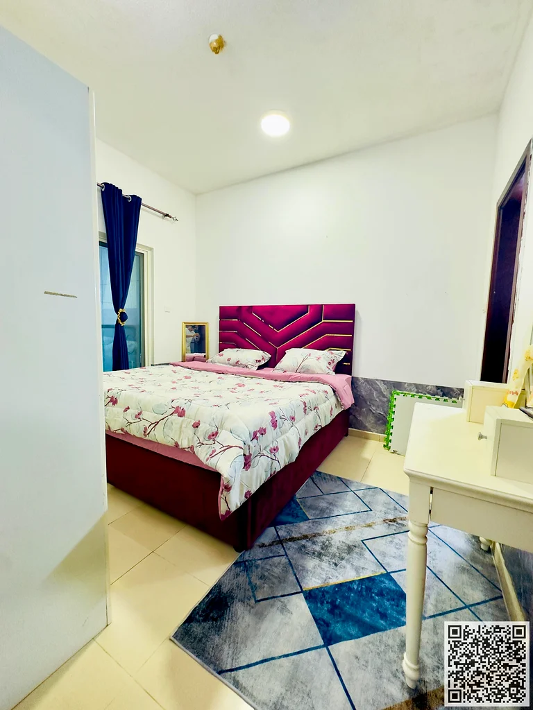 ✅ Furnished one-bedroom apartment in Ajman - Khalifa Street - City Towers, elegant and tidy furniture, including bills and internet63838333355907111
