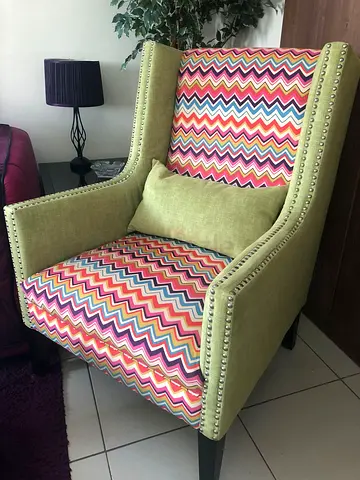 Green Colorful King Chair