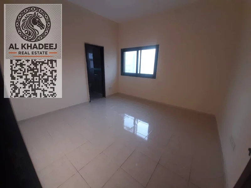 Two rooms and a hall with a large area in Al Rashidiya 1 area, next to Mina Street, easy access to Dubai and Sharjah63722447362689113