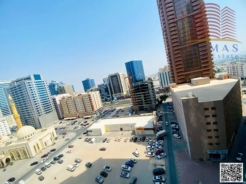 empty 2 BHK Apartment for Sale | City View | Ajman One Tower63866511588994113