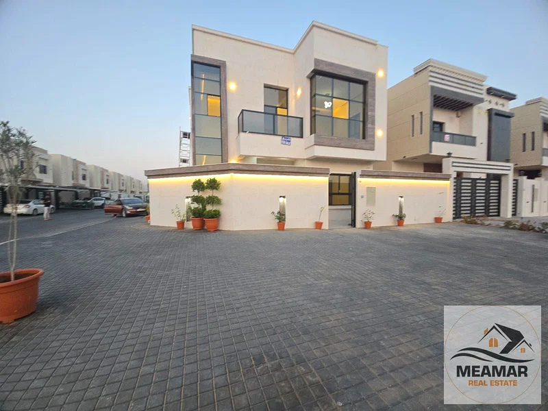 🏡 Fully Stone Villa for Sale – Corner | Ajman – Al Helio Area 263907479729409113