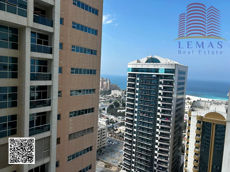 Amazing 2 Bhk ready to move  partial sea view in Ajman one tower63866511560578110