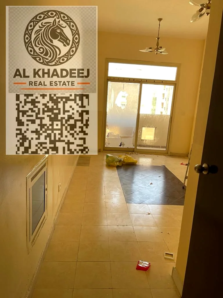Two-bedroom apartment for annual rent in Ajman – Al Jurf 2, balcony and 2 baths, central location near Al Aqsa School, ideal for families or individua63714836852483110