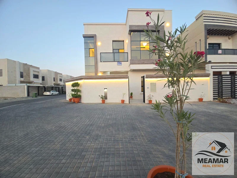 🏡 Fully Stone Villa for Sale – Corner | Ajman – Al Helio Area 263907479729409112