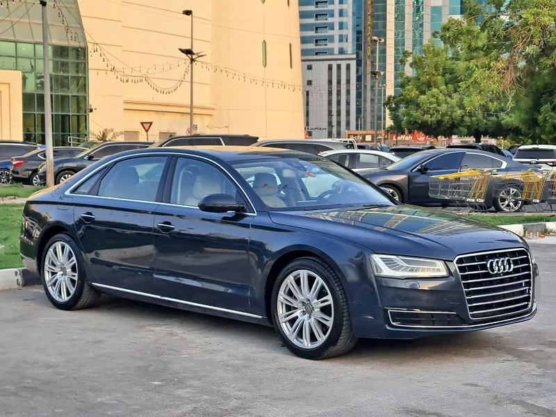 GCC AUDI A8L 2015 QUATTRO V6 3.OL TOP OF RANGE WITH PANORAMA63612056834819113