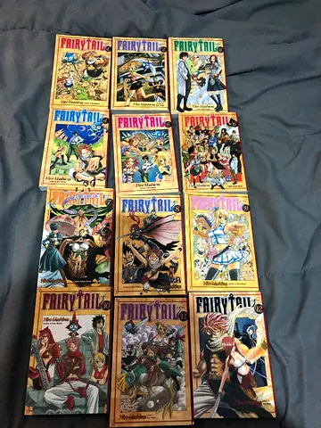 Fairy Tail Manga Collection - 12 Volumes
