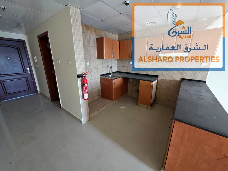 One of the most beautiful studios in Ajman with a private parking inside the tower, a large area with a balcony with an open view,63723760574338113