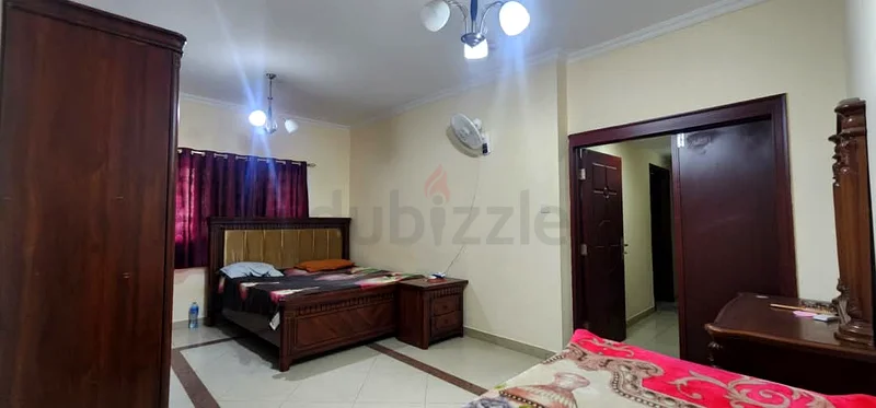 Family room with washroom dubai border sharjah nahda baqer mohebi near sahara center bachelor room63624070668290113