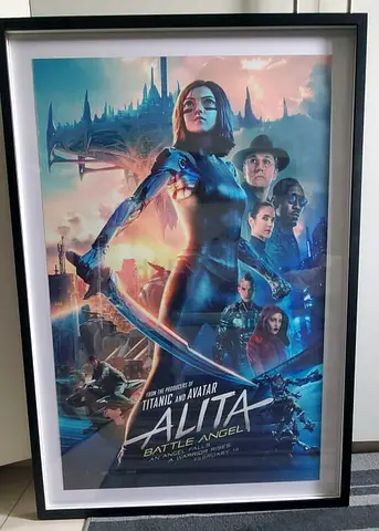 Alita Battle Angel - Comic Con - Movie Poster