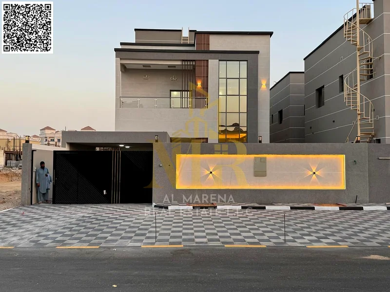 🏡 For Sale – Luxury Villa in Al Rawda 2 – Ajman | Prime Location on Sheikh Ammar Street | 2 Floors + Roof | 5 Master Bedrooms with Built-in Wardrobes63878605090177110