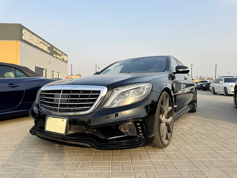 Original Black Bison Mersedes S-class by WALD63613134614658112