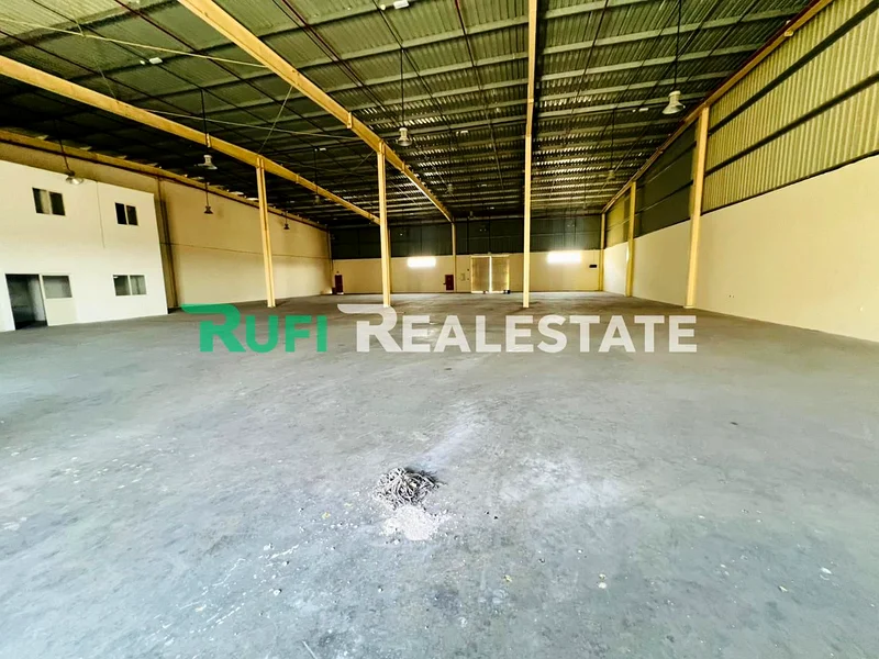 Ready To Move Power 30KW 30,000 SQFT Warehouse for Rent In Emirates Modern Industrial Area, UAQ.63623235383298111