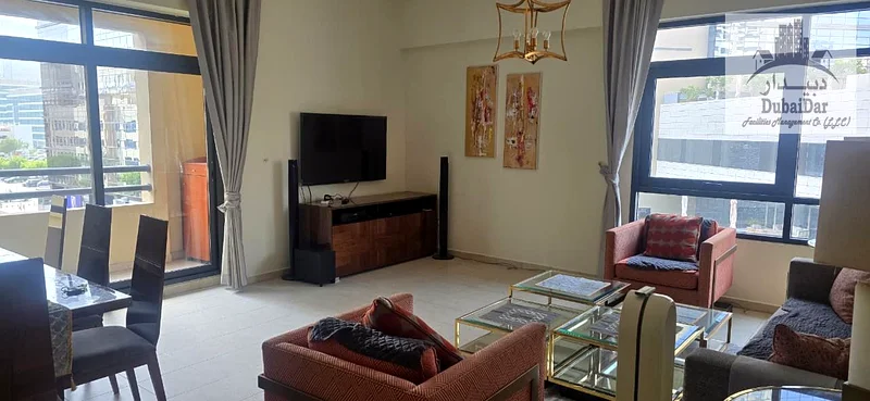 شقة فسيحة ومفروشة بالكامل ومُحافظ عليها جيدًا من غرفتي نوم في جرينز، الغاف63726479126785110