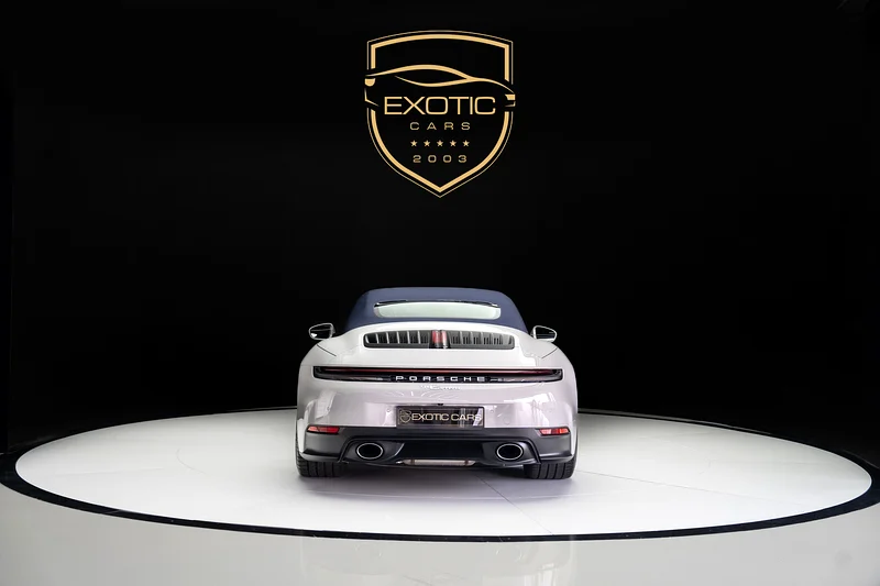 911 CARRERA CABRIOLET | SPORT EXHAUST | BOSE AUDIO | BLUE ROOF | NARDO GREY |WARRANTY JAN 2027 | GCC63612076452866111