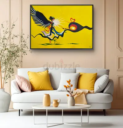 Vibrant Art Piece - A Stunning Addition to Your Collection