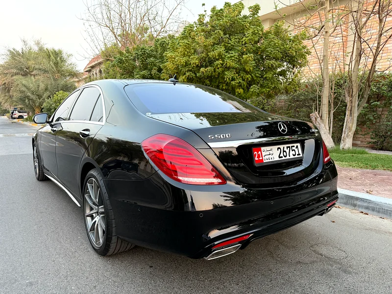 مرسيدس بنز  S 500 خليجي خمس فصوص، موديل 2016، صبغة وكالة كامل شرط الفحص بدون اي نقطة صبغ .63613133967746114