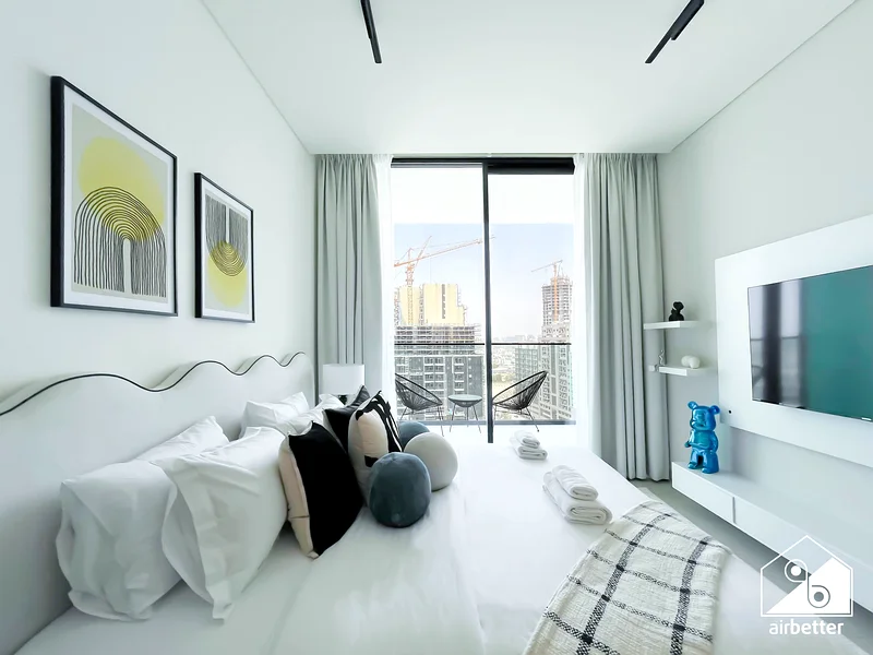 Modern studio Apartment |  Azure Binghatti, JVC | ALL BILLS Inc. + FREE Parking & Wifi63835497314050114