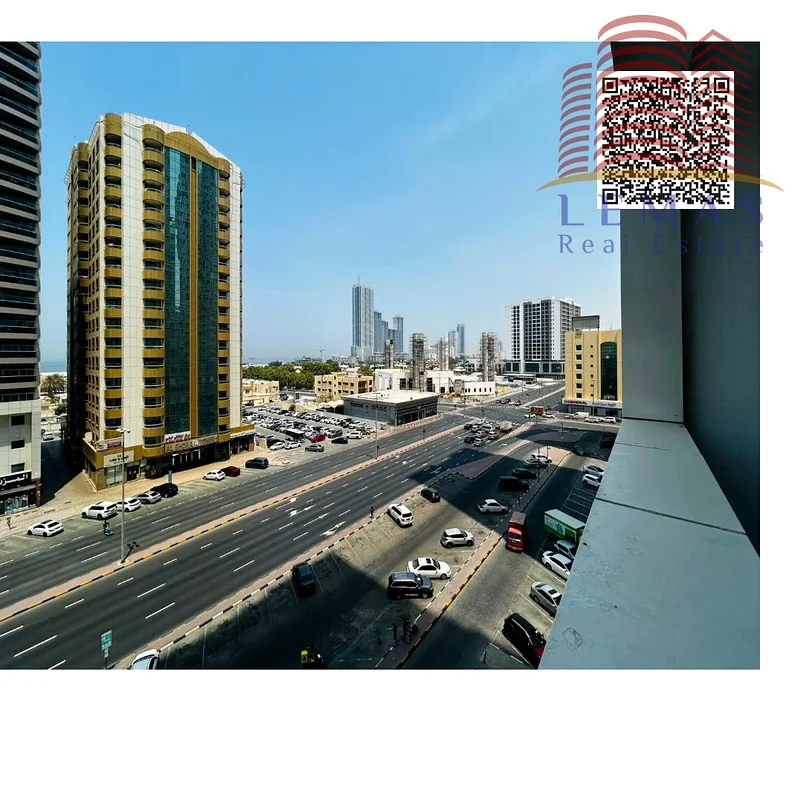 شقة بغرفة نوم واحدة مع إطلالة على البحر متوفرة للبيع في برج عجمان وان شقة فارغة.63889027029379111