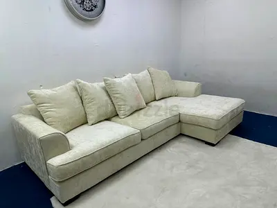 The one brand Kingston beige color lshape sofa