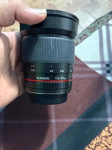 Rokinon 24mm F1.4 Ed As If Umc Wide Angle Lens For Canon Cameras