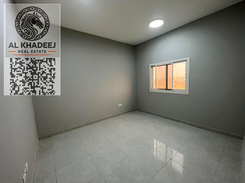 Two-bedroom, one-living-room apartment for rent in Al Jurf 3, family-friendly, payable in four installments, AED 3,000 deposit cash or cheque, close t63713507026051112