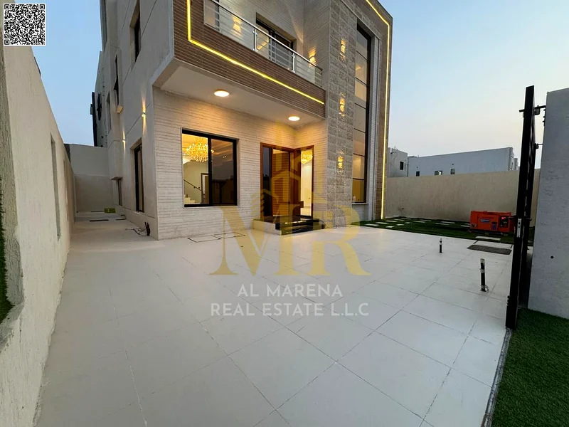 A villa with a price inclusive of registration and ownership fees on the main street, ready for occupancy in the most upscale areas of Ajman. Freehold63907256361603113