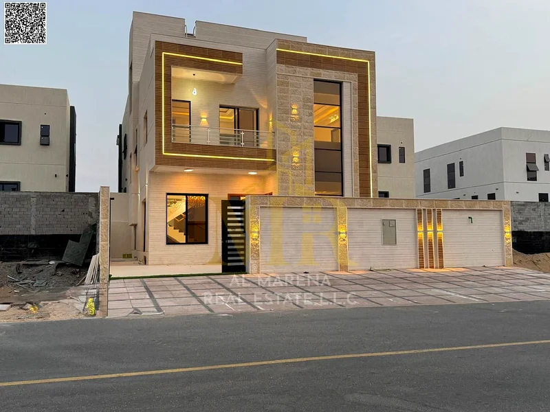 A villa with a price inclusive of registration and ownership fees on the main street, ready for occupancy in the most upscale areas of Ajman. Freehold63907256361603112