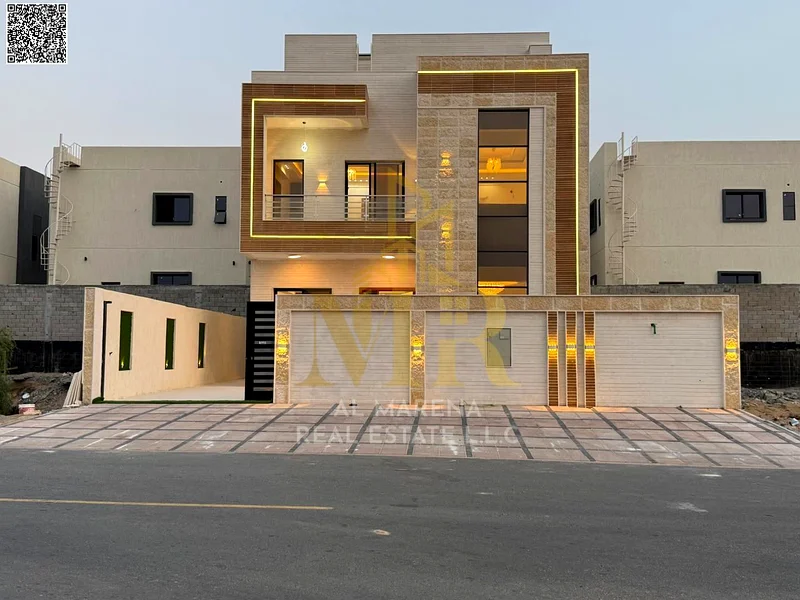 A villa with a price inclusive of registration and ownership fees on the main street, ready for occupancy in the most upscale areas of Ajman. Freehold63907256361603111