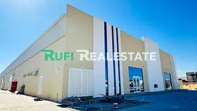 Road Facing 43,000 SQFT Land With High Power 450KW// 30000 SQFT Warehouse With 6  Accommodation Room