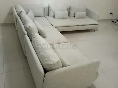 Selling Ikea soderhamn beige color corner lshape sofa