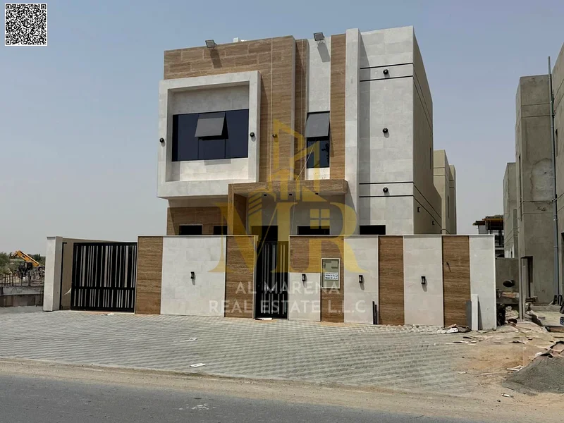 A villa with a price inclusive of registration and ownership fees on the main street, ready for occupancy in the most upscale areas of Ajman. Freehold63907256353025110