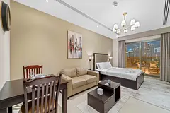 Low 5 floor! | Modern Studio at Elite Downtown Residence