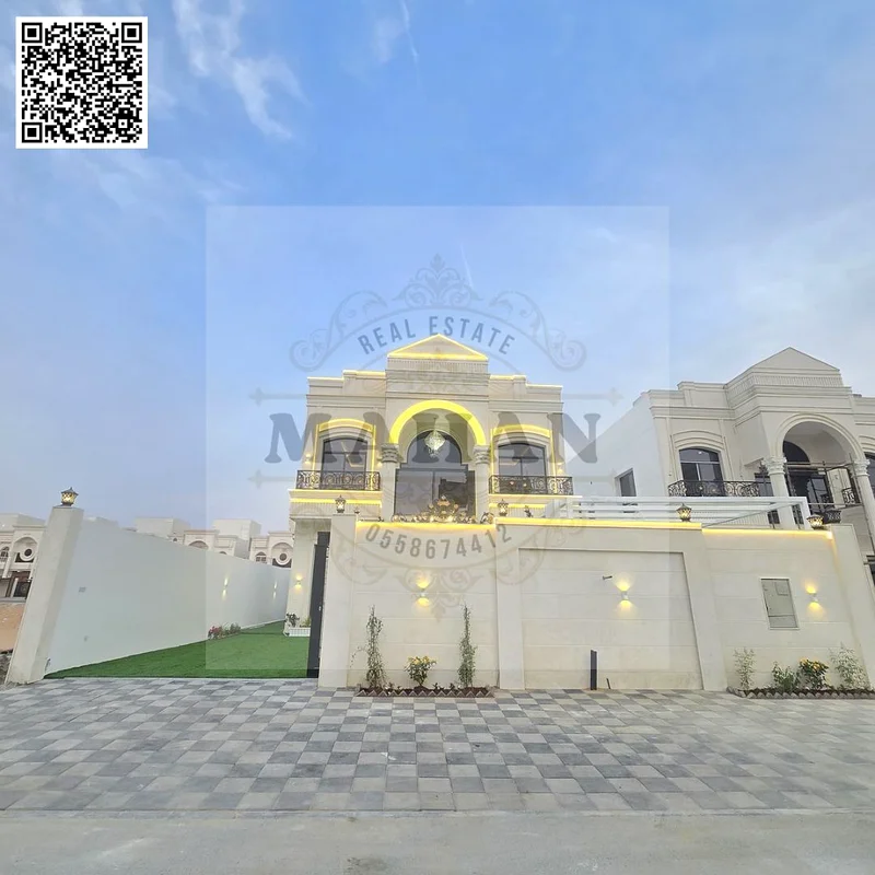 Classic 5-Bedroom Villa | Brand New with Roof Access | Al Helio 02, Ajman | AED 2.2M63908680512897110