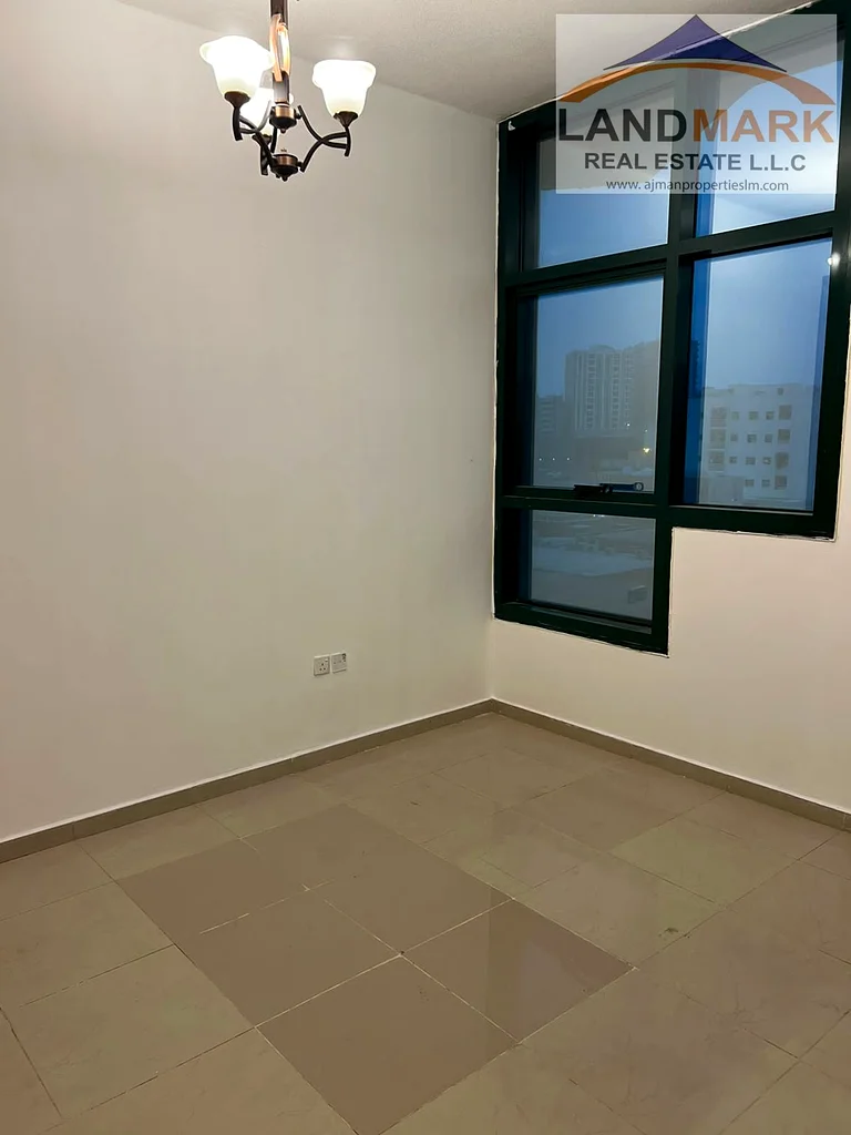 شقة من غرفة نوم واحدة للايجار في برج راشدية عجمان جاهزة للسكن63720775386241114